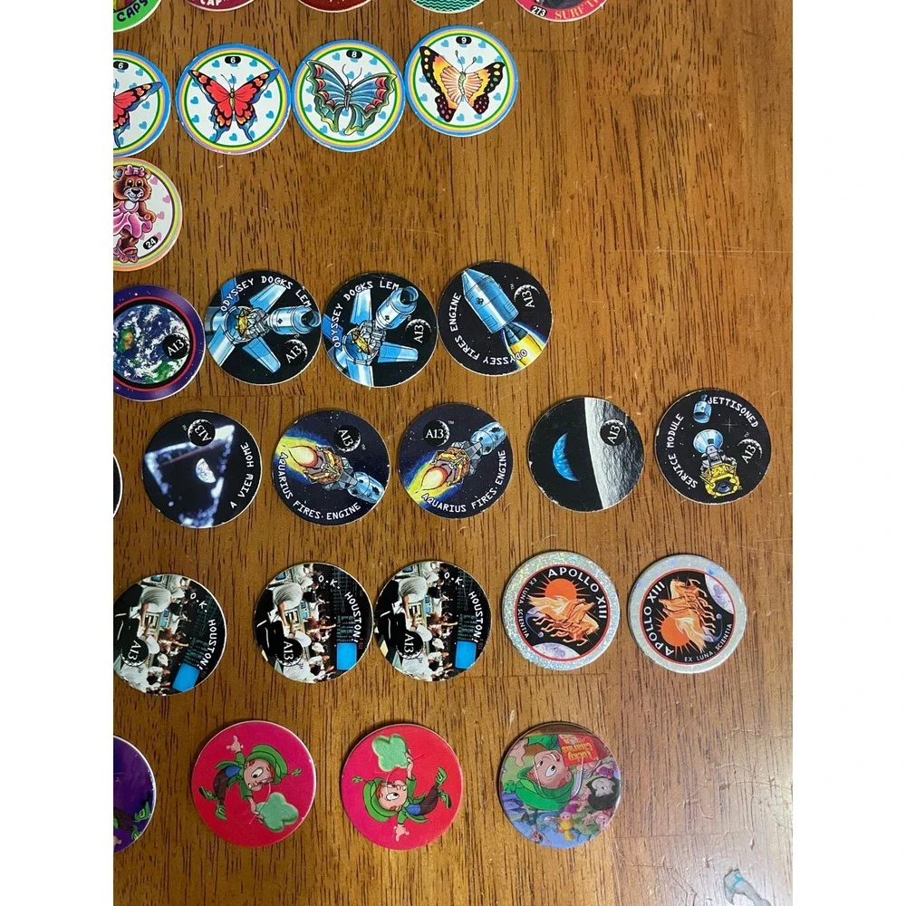 Whammer Slammer POGs Lot of 83 Vintage